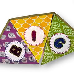 UMW - "Dream Big" Upcycled Fabric Bunting