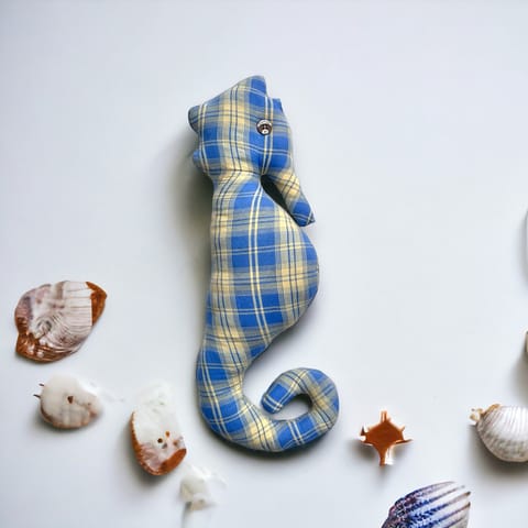 UMW - Blue Seahorse Toy