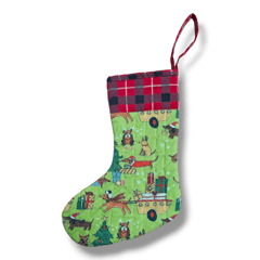 UMW - Christmas Stocking ( Green)