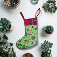 UMW - Christmas Stocking ( Green)