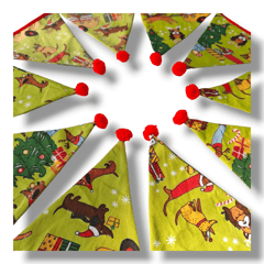 UMW - Christmas Bunting (Green)