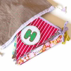 UMW - Upcycled Birthday Combo - Happy Birthday Banner + Personalised Name Banner