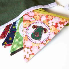 UMW - Upcycled Birthday Combo - Happy Birthday Banner + Personalised Name Banner
