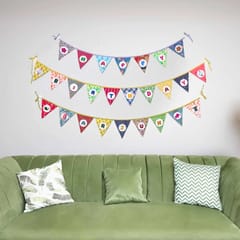 UMW - Upcycled Birthday Combo - Happy Birthday Banner + Personalised Name Banner