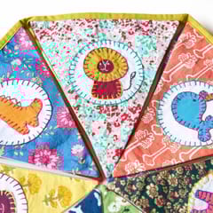 UMW - Upcycled Animal Banner Bunting