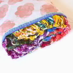UMW - Upcycled Rainbow Fringe Streamer Garland