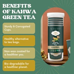Tavasyam - Orgaic Green Pre Filled Tea Cups - Kahwa