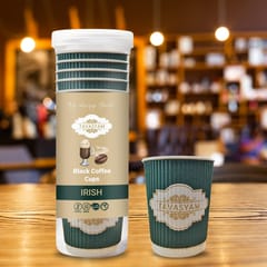 Tavasyam - Black Coffee Cups - Irish
