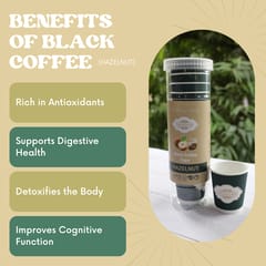 Tavasyam - Black Coffee Cups - Hazelnut