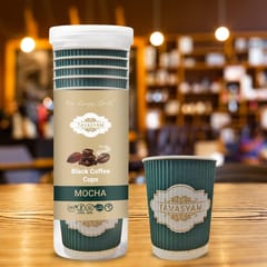 Tavasyam - Black Coffee Cups - Mocha