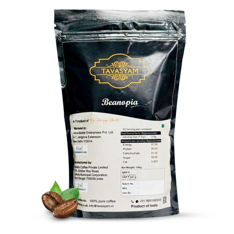 Tavasyam - Beanopia Instant Coffee Pouch