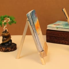 bioQ Plantable Desk Calendar 2025 - Majestic India with Wooden Stand | Eco Gift