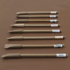bioQ Box of 25 Plantable Seed Pens | Eco Friendly Box for Offices | Recycled Paper Bulk Packaging | Grow Plants from Pens | 100% bio-degradable Pen Body