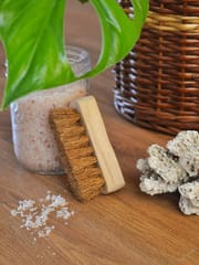 Almitra Sustainables-Coconut Coir Pedicure Brush -(Self Care)