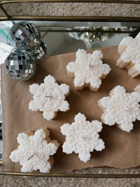 Divina Flos - Snow Flake Candles