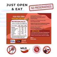 DryM Foods - Peri Peri Corn Popper