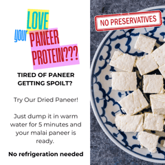 DryM Foods - Just Paneer