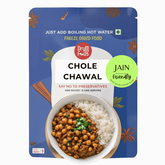 DryM Foods - Jain Chole Chawal