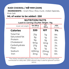 DryM Foods - Jain Kadi Chawal