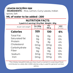 DryM Foods - Lemon Rice