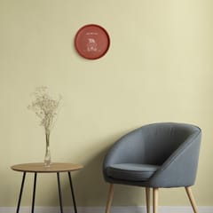 Almiro Tree Terracotta Wall Plate with Caravan Van - Let's Get Lost Theme for Living Room, Bedroom, Office, 20cm