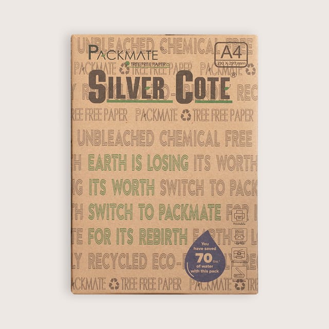 Packmate -  A4 Copier Combo (1 Silvercote + 1 Gold) Made From 100% Recycled Paper