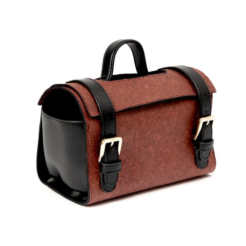 Green Hermitage - Travel Utility Kit - Madder Red & Black
