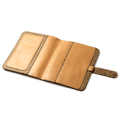 Green Hermitage - Vegan Leather Diary & Pen Set - Almond