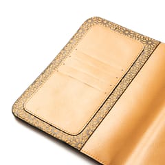 Green Hermitage - Vegan Leather Diary & Pen Set - Almond