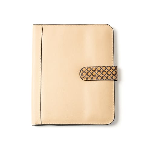 Green Hermitage - Vegan Leather Diary & Pen Set - Almond