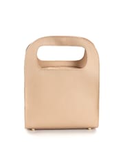 Green Hermitage - Aphrodite Satchel/Crossbody Bag - Apple Leather ( Caramel)