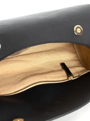 Green Hermitage - Nyx Duffle Bag - Apple Leather (Black [Embroidery ])