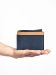 Green Hermitage - Zeus Men Wallet - Ccatus Leather (Black & Grey)