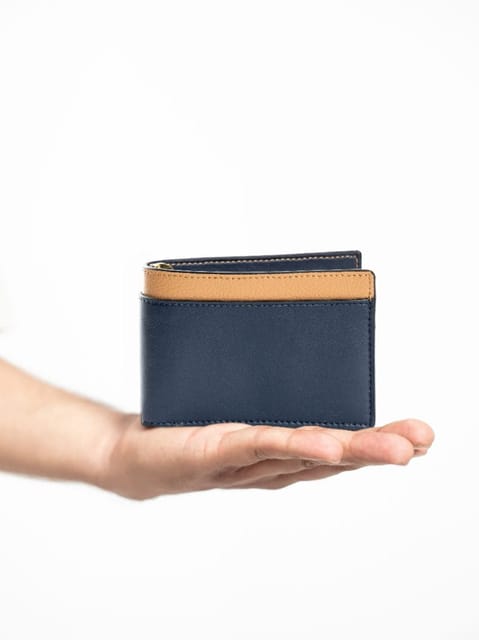 Green Hermitage - Zeus Men Wallet - Ccatus Leather (Black & Grey)