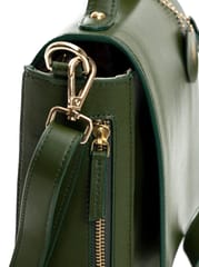 Green Hermitage - Ceres Satchel/Crossbody Bag - Cactus Leather (Green)