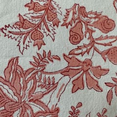 Coral Slub - Padma Table Runner, 100% cotton, 13" x 72"