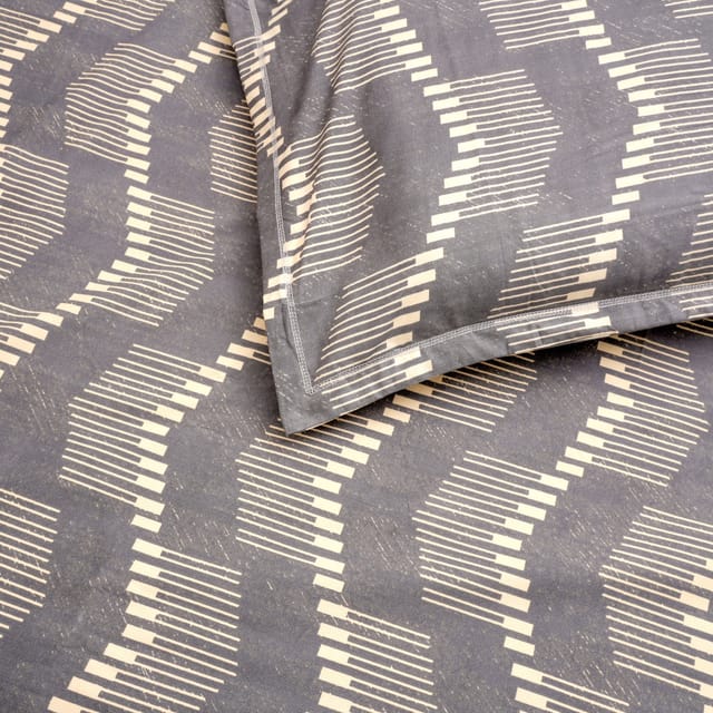 Coral Slub - Rhythm Double Bed Sheet Set, 90" x 100"
