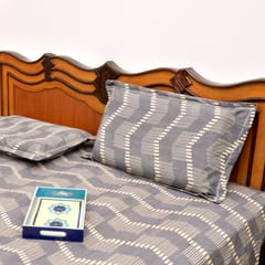 Coral Slub - Rhythm Double Bed Sheet Set, 90" x 100"