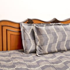 Coral Slub - Rhythm Double Bed Sheet Set, 90" x 100"
