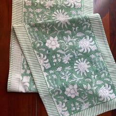 Coral Slub - Vasanta Table Runner, 100% cotton, 13" x 72"