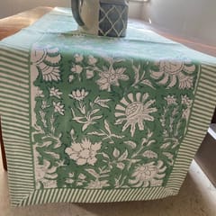 Coral Slub - Vasanta Table Runner, 100% cotton, 13" x 72"
