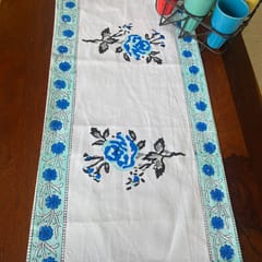 Coral Slub - Abeer Table Runner, 100% cotton, 13" x 72"