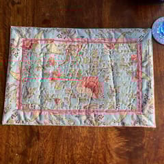 Coral Slub - Bumblebee Cotton Placemats, 13" x 19", Set of 6