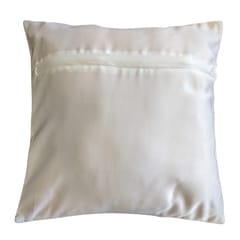 Coral Slub - Floral Elegance Cushion Cover, 16" x 16", Pack of 2