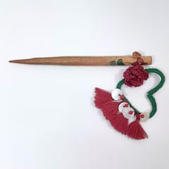 Ikriit’m - Rosy Heart Hair Stick