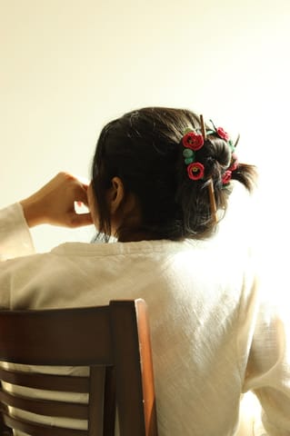 Ikriit’m - Poppy Crochet Hair Tie