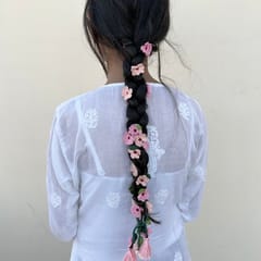 Ikriit’m - Pink and Peach Daisies Parandi
