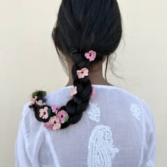 Ikriit’m - Pink and Peach Daisies Parandi