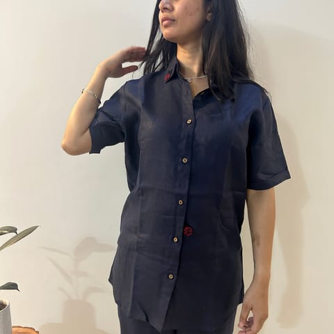 Ikriit’m - Indigo Ladybug Shirt