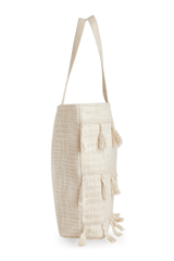 Ayuda Homes - Tasseled Tote Bag